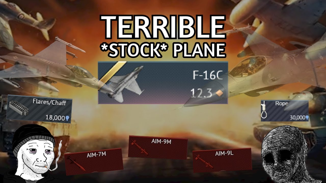 [STOCK] New F-16C Experience 💀💀💀 PAINFUL GRIND for modules!!