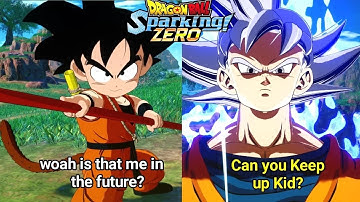 Characters meet their Future/Past Self - Dragon ball Sparking ZERO- unique interactions