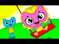 Yes Yes Playground Song - Canción Infantil | Canciones Infantiles con Kit and Kate