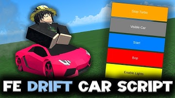 FE Drift Car Script Showcase - ROBLOX EXPLOITING