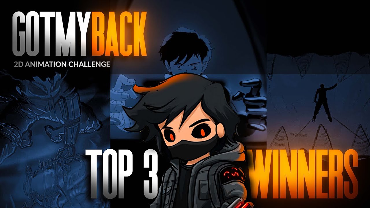 TOP 3 WINNERS MEET | GOTMYBACK: 2D ANIMATION CHALLENGE | ARYA