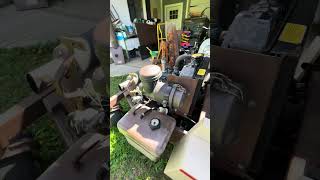 KUBOTA d722 diesel engine rev #diesel #farmequipment #engine #coldstart #enginerev #tractor #truck