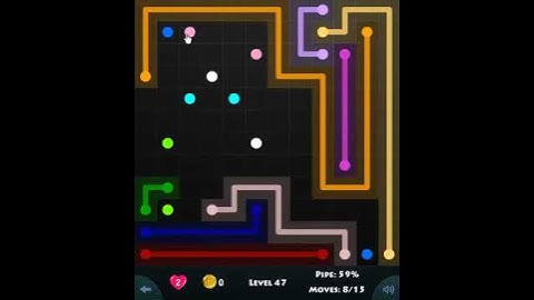 flow game facebook - 12 x 12 mania level 47 Connect the dots