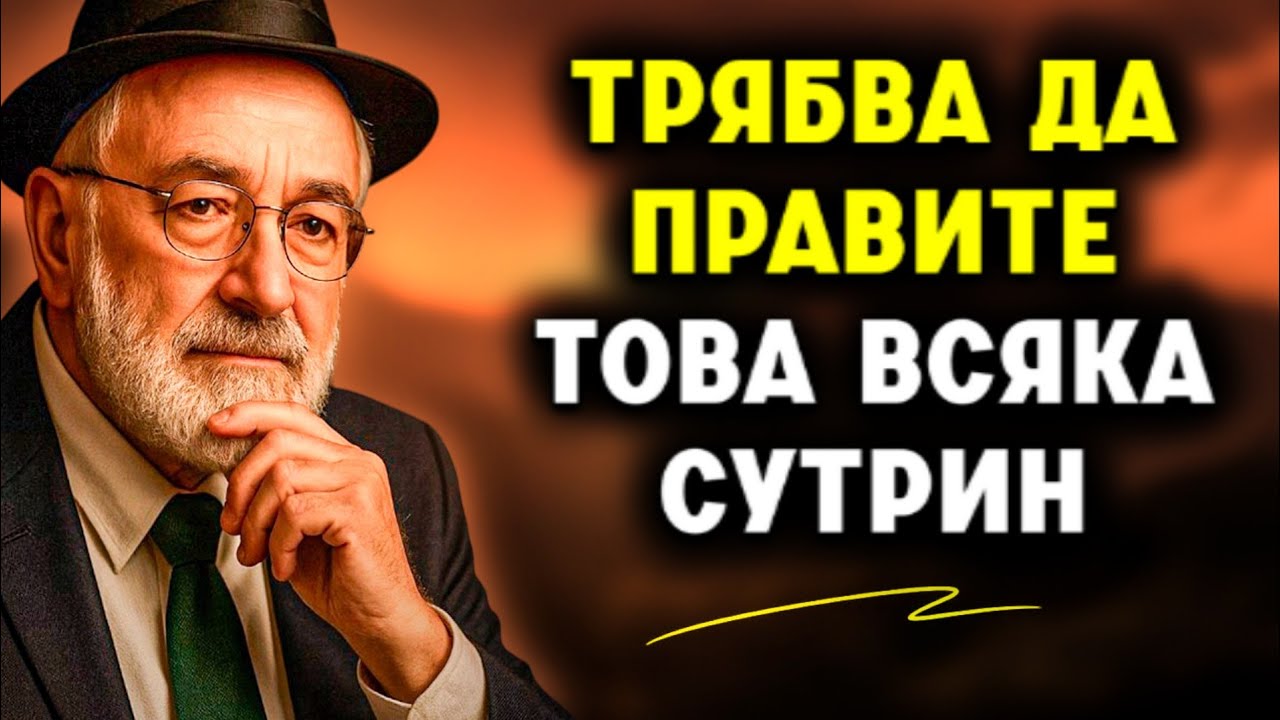 Правете това всяка сутрин, за да забавите стареенето! Еврейска мъдрост