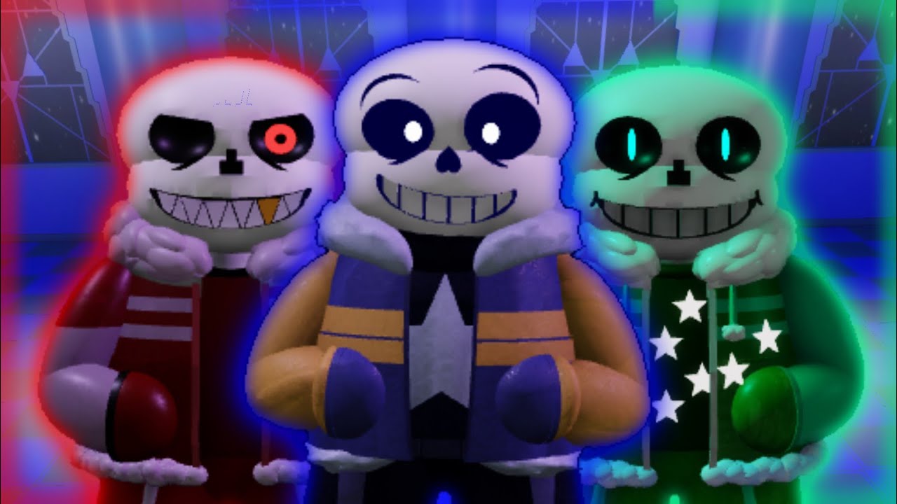 ULC Outer Sans Reworks Showcase + All skins per character Undertale: Last  Corridor Roblox 