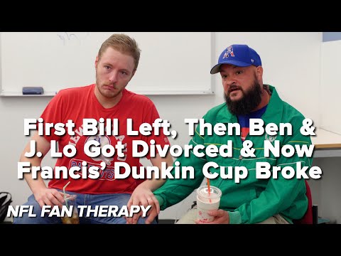 Bill Left, Ben Affleck & J. Lo Broke Up And Now Francis' Styrofoam Dunkin' Cup Fell Apart
