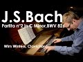 J.S.Bach :: Partita n°2, BWV 826 :: Wim Winters, Clavichord