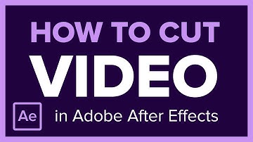 How to cut video in Adobe After Effects CC