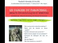 26me rencontre de lesprance franois mathijsen les dangers du paranormal