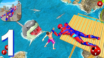 Light Police Speed Hero Robot Rescue Mission - Gameplay Walkthrough Part 1 (Android,iOS)