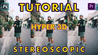 Tutorial HYPER 3D (STEREOSCOPIC) NEW TREND ✨✨