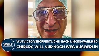 BERLIN: Viral rant released! After Left Party election victory! Surgeon wants out of the capital
