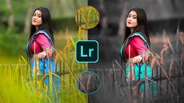 Lightroom Urban Black Tone Photo Editing || Background Colour Change Photo Editing|| Preset Download