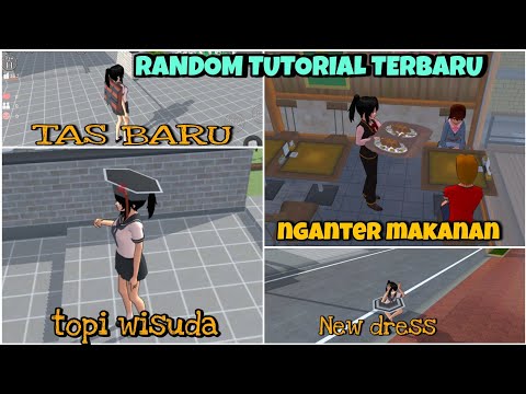 Tutorial terbaru sakura school simulator - BISA NGANTER MAKANAN