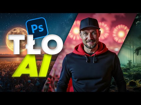 AI tło w Photoshopie - Zmiana tła w 5 Sekund!