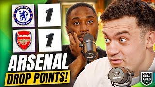 Arsenal FAIL to BEAT 10-Man Chelsea as Caicedo Sees RED! 🔴 | Chelsea 1-1 Arsenal Highlights