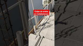 Golpe de ariete en instalaciones hidráulicas ¿sabes lo que es?