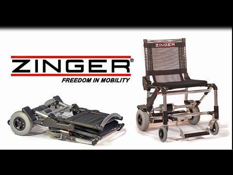 Zinger Folding Power Chair Power Chair Wheelchair Smart Organization