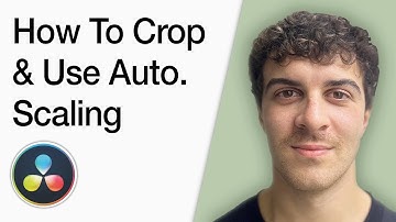 How To Crop And Use Automatic Scaling In Davinci Resolve (Video Resizing) (Full 2025 Guide)