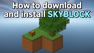 Hoe download je de ORIGINELE Skyblock-kaart?