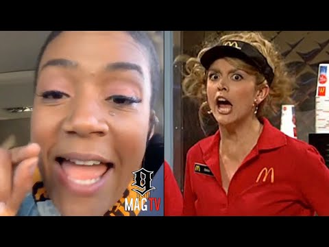 Tiffany Haddish Goes Off On McDonald's Employee! 😡