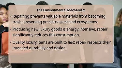 How Does Repairing Luxury Items Help The Planet?