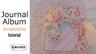 Tutorial Album Scrapbooking with Journal - My Creative Scrapbook