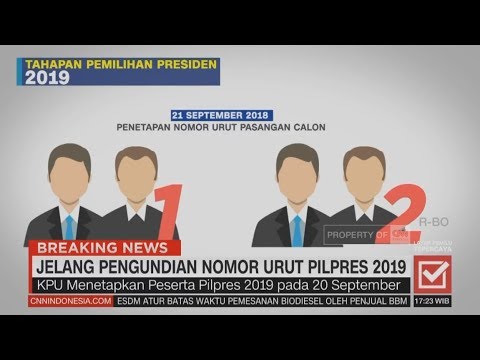 Ini Tahapan-tahapan Pemilihan Presiden 2019 - YouTube