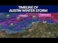 Austin weather: Winter storm timeline as freezing temperatures expected | FOX 7 Austin