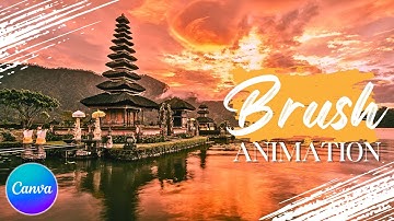 Brush Stroke Text Animation In Canva Tutorial | Step-by-Step Tutorial For Beginners