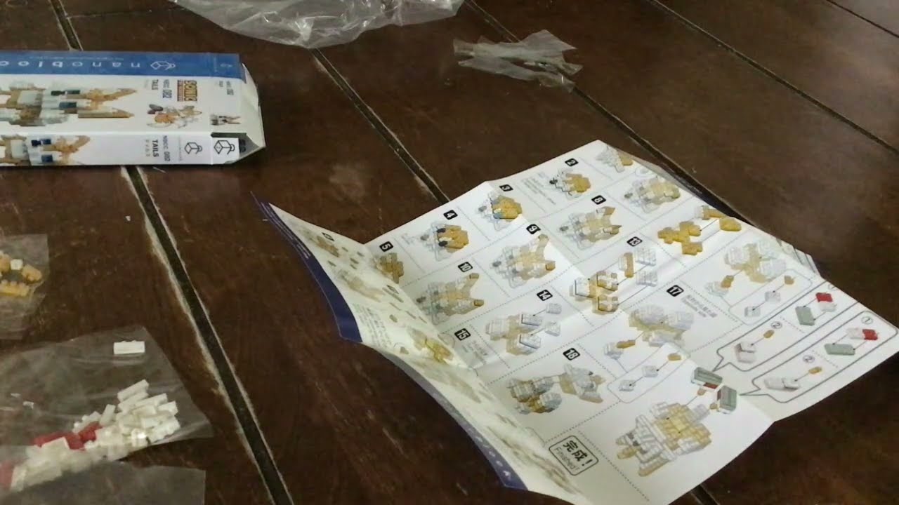 Building Nano-blocks Of Sonic: Tails ( 01 )