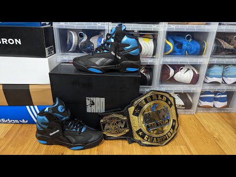 Reebok Shaq Attaq ブラック/ブルー Reebok Shaq Attaq Pump OG Black Azure Shaquille O'Neal