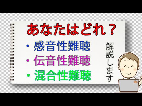 【難聴の種類】感音性難聴、伝音性難聴、混合性難聴の違いは？