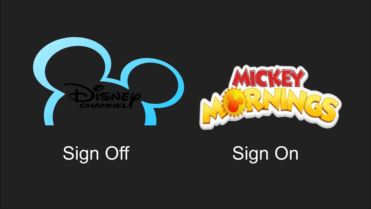Channel Sign Off Disney Channel Sign Off Mickey Mornings Sign On Friday January 3, 2025 ...