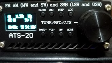 ATS-20 Listening Radio Voice Of America Freq. 11.570 Mhz