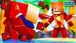 FLASHG1RL LEV0U o FLASH para PRAlA e pegou ELE no FLAGRA no Minecraft