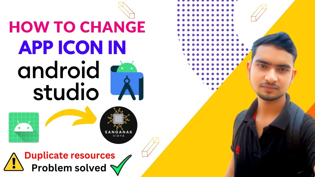 How To Change App Icon In Android Studio App Icon Android