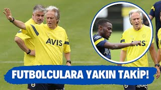 Jorge jesus'tan futbolculara yakın takip