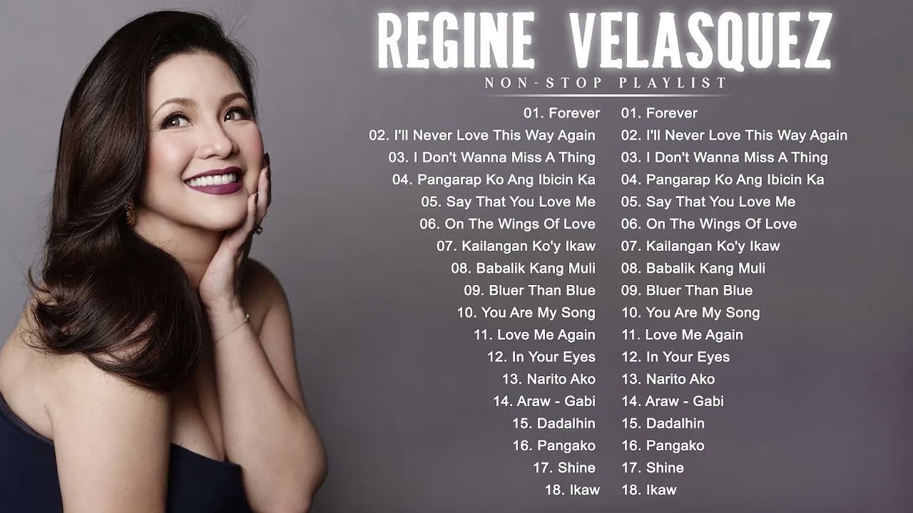 Best Of Regine Velasquez Playlist 2022 - Best OPM Nonstop Love Songs (HQ) Best Of Regine Velasquez Playlist 2022 - Best OPM Nonstop Love Songs (HQ)