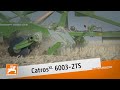 AMAZONE CatrosXL 6003-2TS mit Messerwalze und Strohstriegel