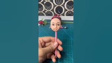 How to make fondant man face | Fondantcakes cake topper @fondantcakes9292 #shortvideo