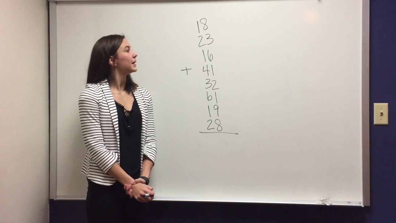Math 202 - Scratch Method Addition - YouTube