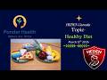 Ponder Health-Topic: Healthy Diet