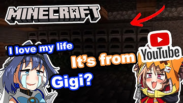 5 hours of Minecraft with Gigi, Angel Kronii now has a positive mindset in life  |  『Hololive』