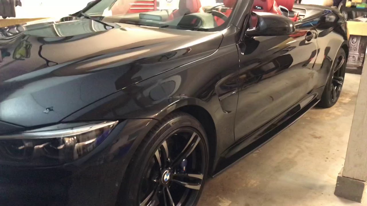 Complete detail & paint correction on a beautiful black 2016 BMW M4