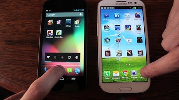 Jelly Bean Android 4.1.1 on Samsung Galaxy S3 and Nexus Androidizen