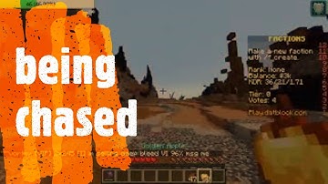 minecraft: getting teamed on for my full netherite kit: Datblock factions...