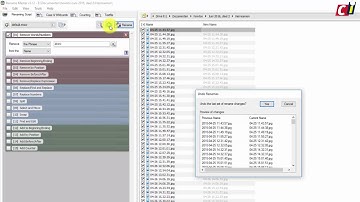Meerdere bestandsnamen vervangen met Rename Master