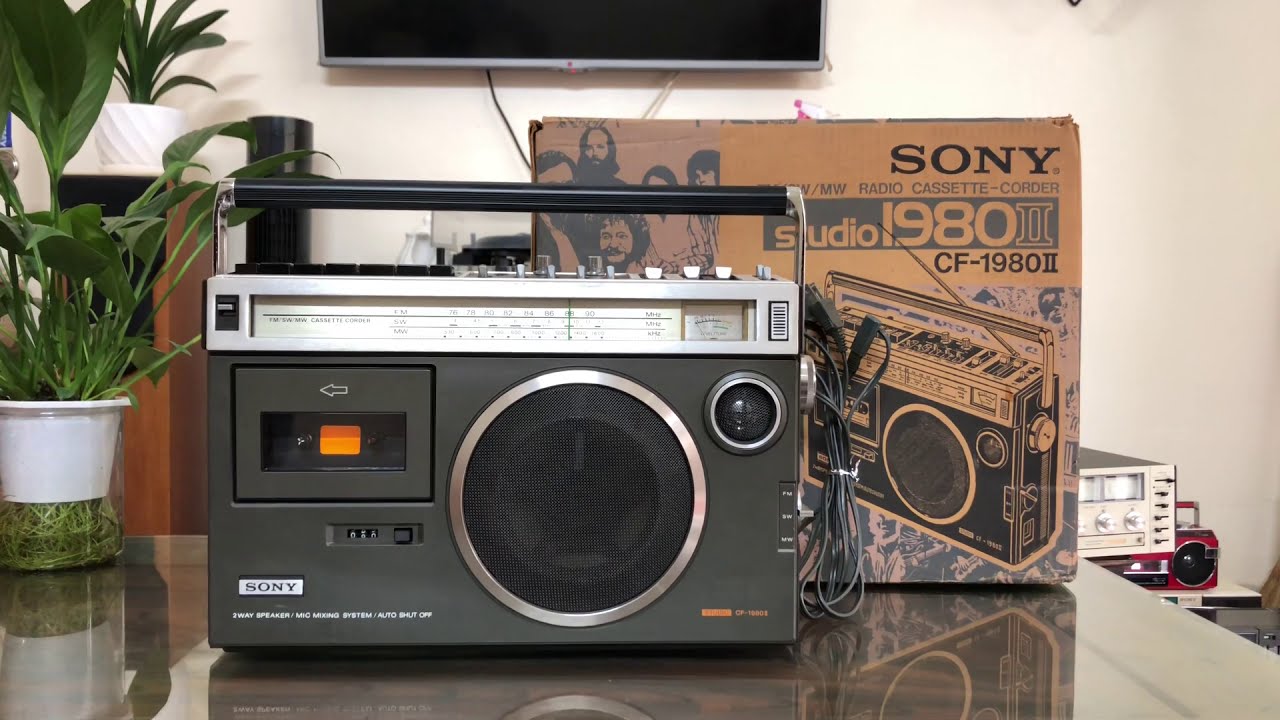 Sony Studio CF-1980 Mark II- Thùng xốp mới quá!!! | 0965.33.9393