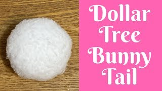 Dollar Tree Easter Crafts: How To Make Dollar Tree Bunny Tails